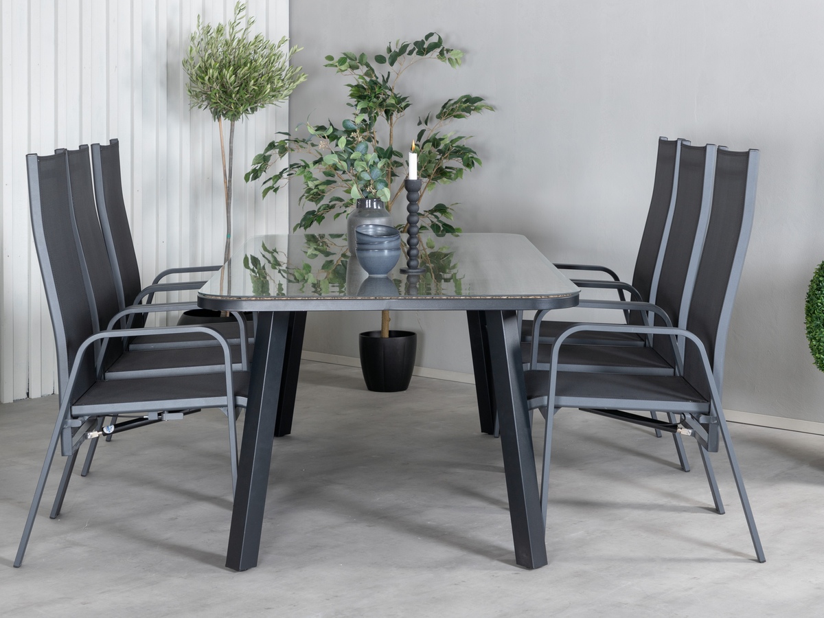 Tavolo e sedie set Dallas 506