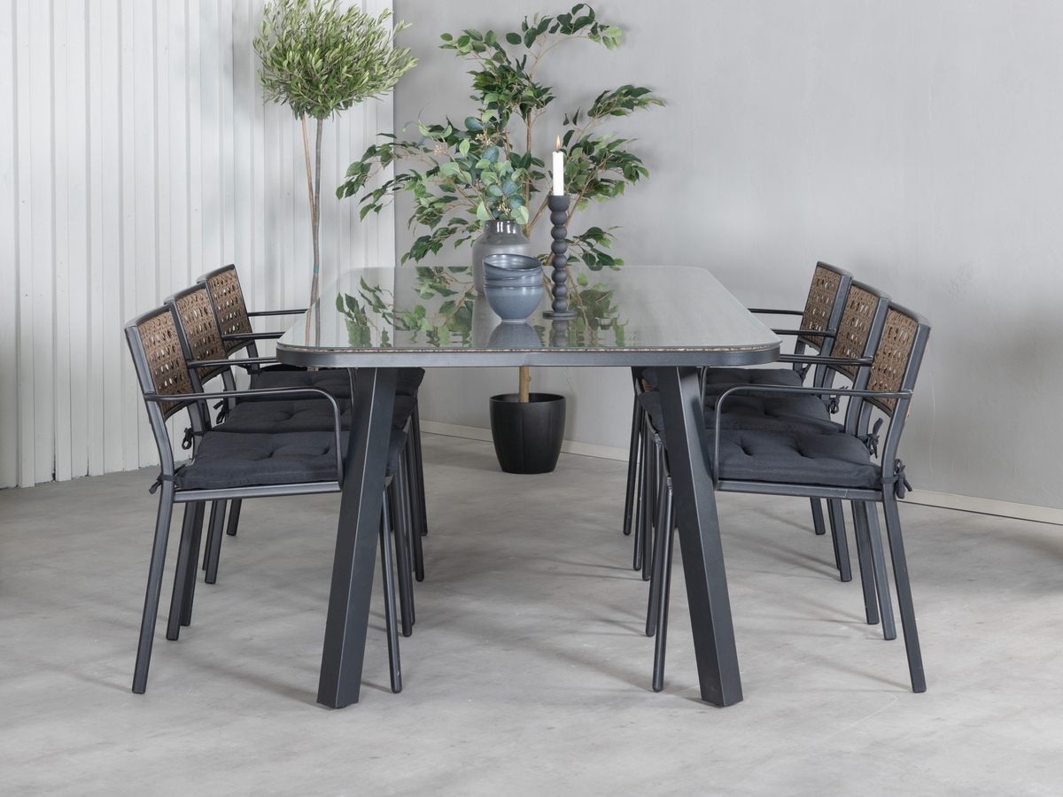 Tavolo e sedie set Dallas 508