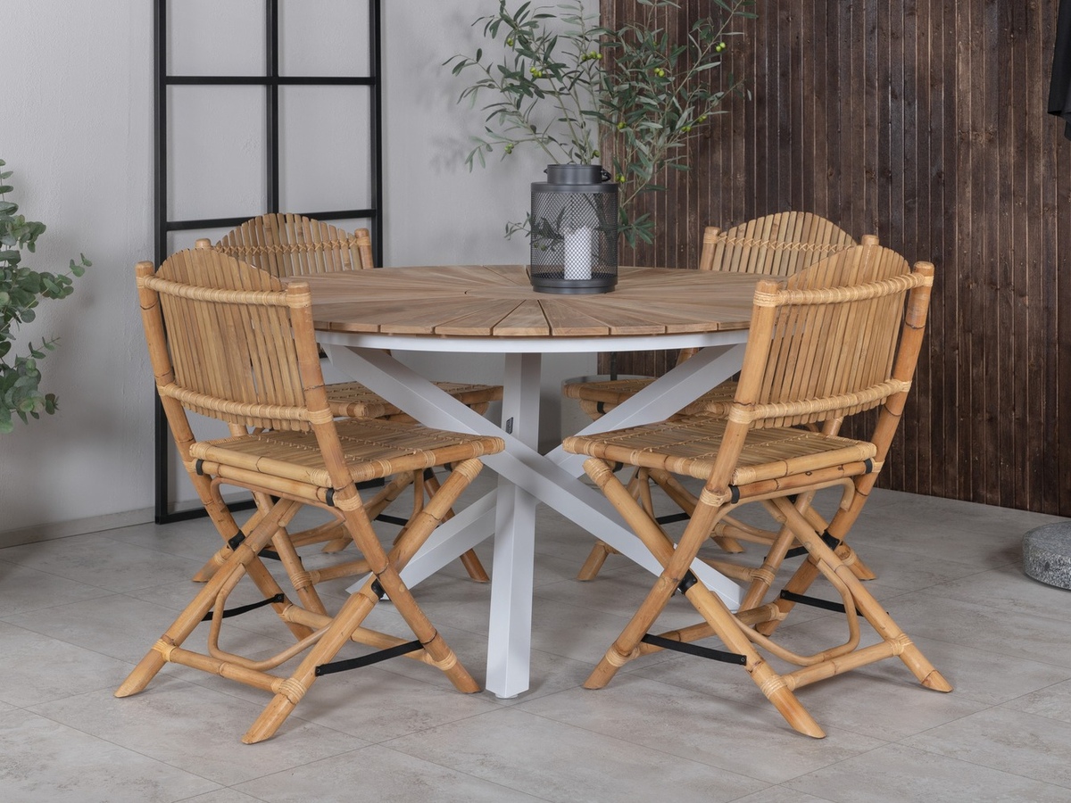 Tavolo e sedie set Dallas 572