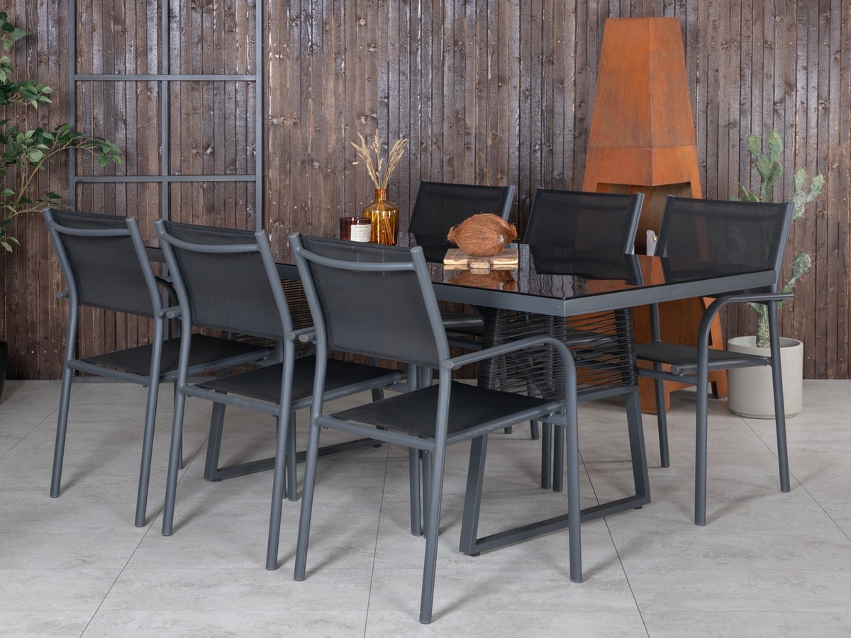 Tavolo e sedie set Dallas 1048