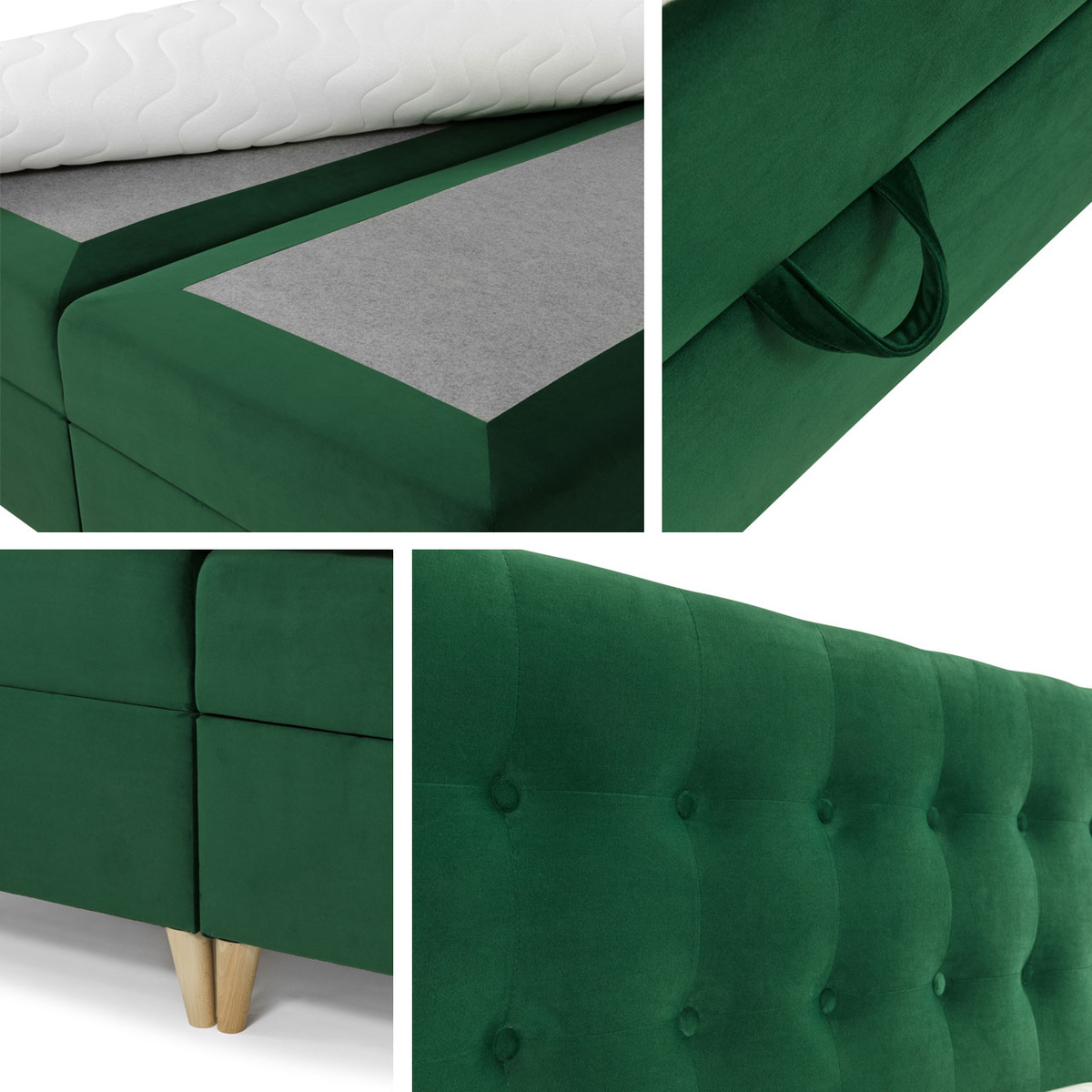 Letto continentale Caseus (Magic Velvet 2201)