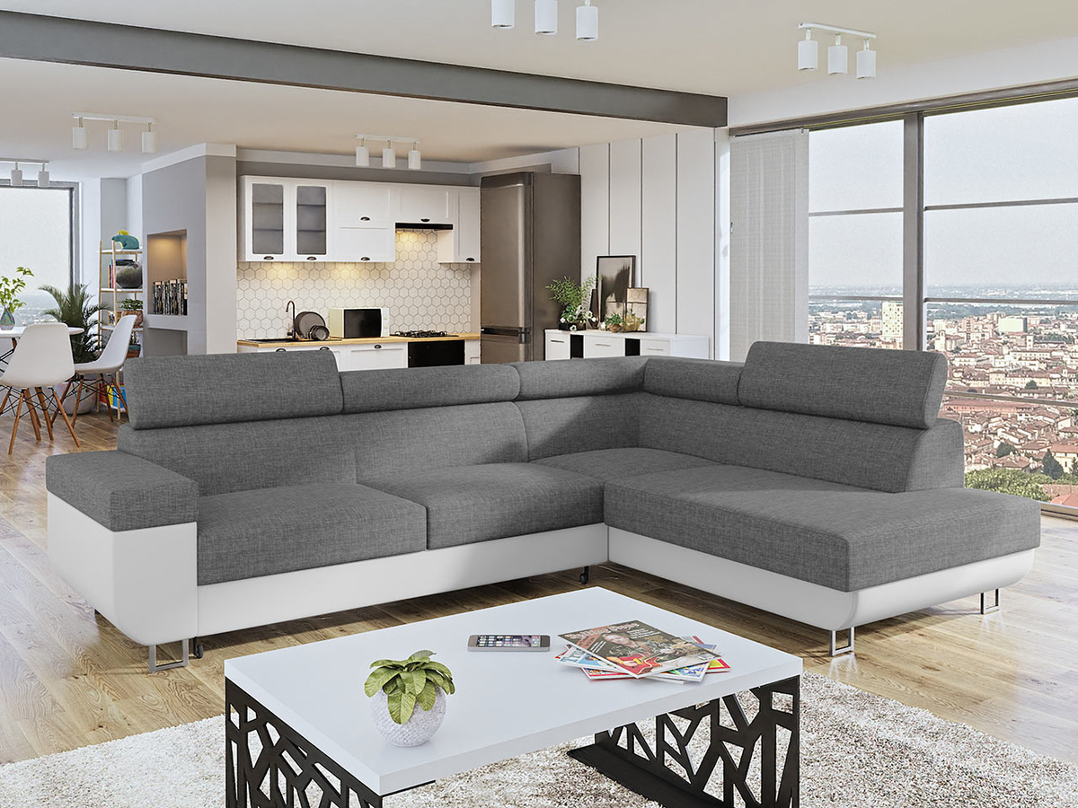 Divano angolare Comfivo Liberta (Soft 017 + Lux 05)
