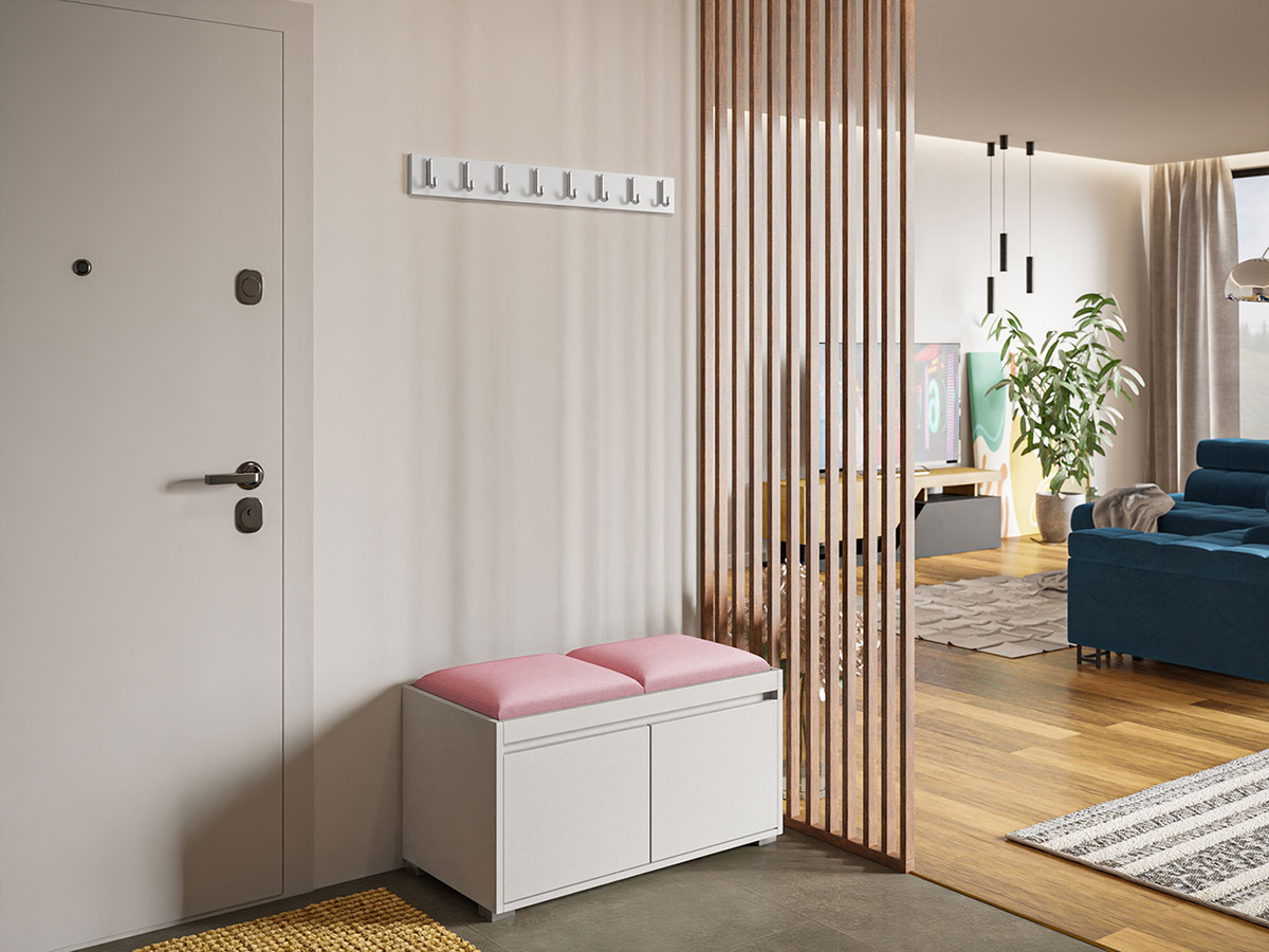 Set arredo da corridoio Comfivo Pinus I (Bianco + Manila 09)