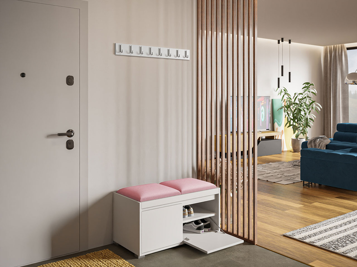 Set arredo da corridoio Comfivo Pinus I (Bianco + Manila 09)