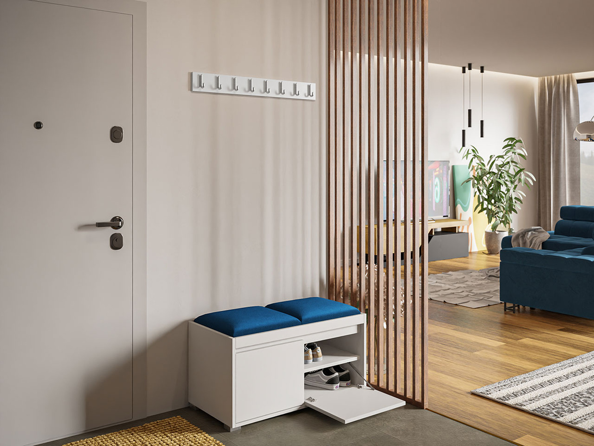 Set arredo da corridoio Comfivo Pinus I (Bianco + Manila 26)