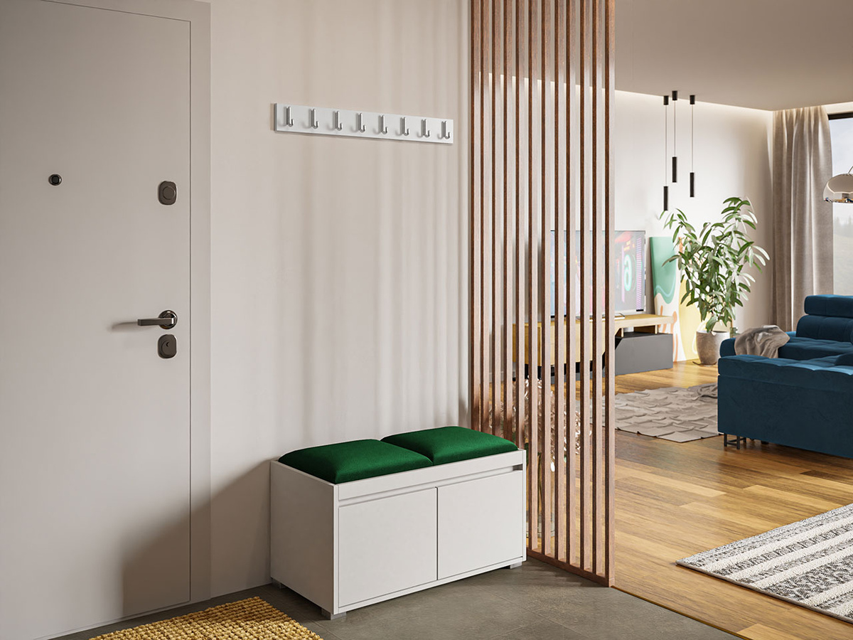 Set arredo da corridoio Comfivo Pinus I (Bianco + Manila 35)