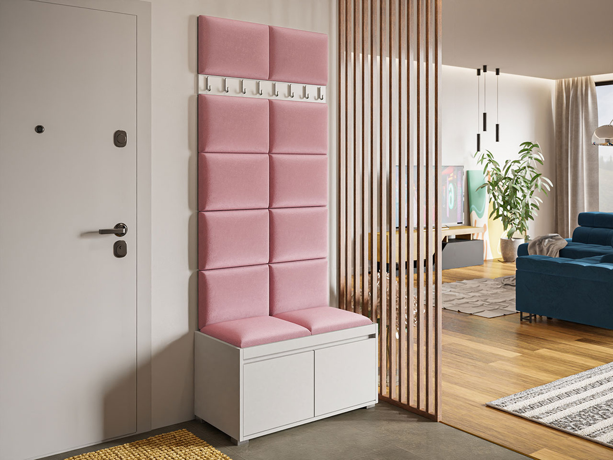Set arredo da corridoio Comfivo Pinus IV (Bianco + Manila 09)