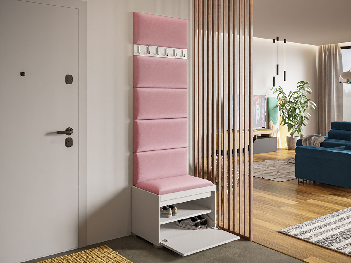 Set arredo da corridoio Comfivo Pinus V (Bianco + Manila 09)