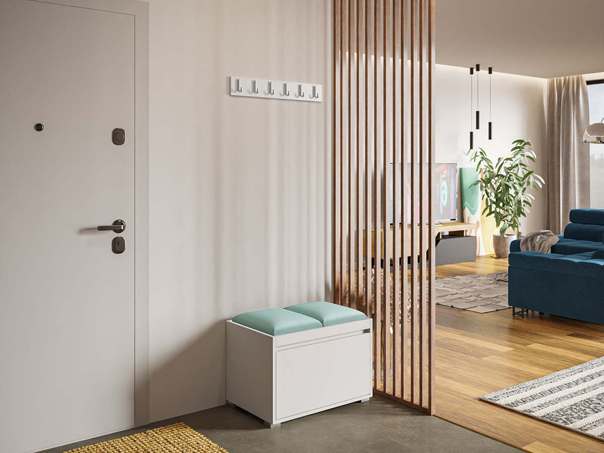 Set arredo da corridoio Comfivo Pinus VI (Bianco + Manila 11)