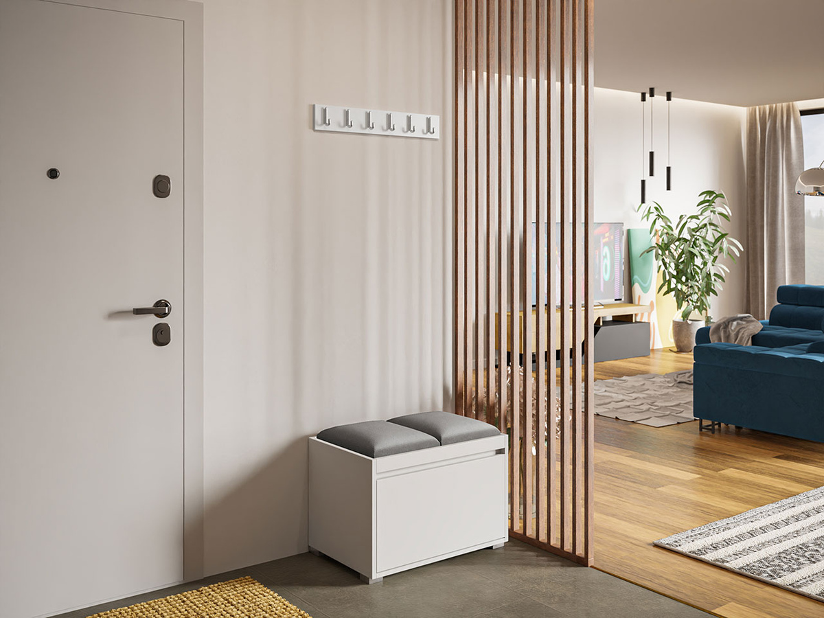 Set arredo da corridoio Comfivo Pinus VI (Bianco + Manila 16)