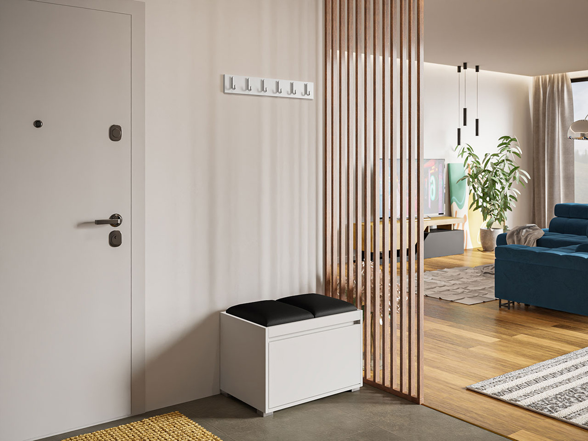 Set arredo da corridoio Comfivo Pinus VI (Bianco + Soft 011)