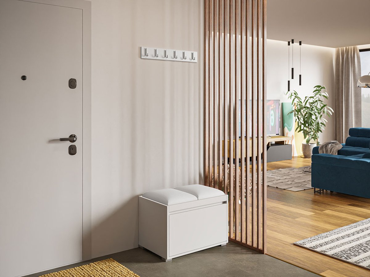 Set arredo da corridoio Comfivo Pinus VI (Bianco + Soft 017)