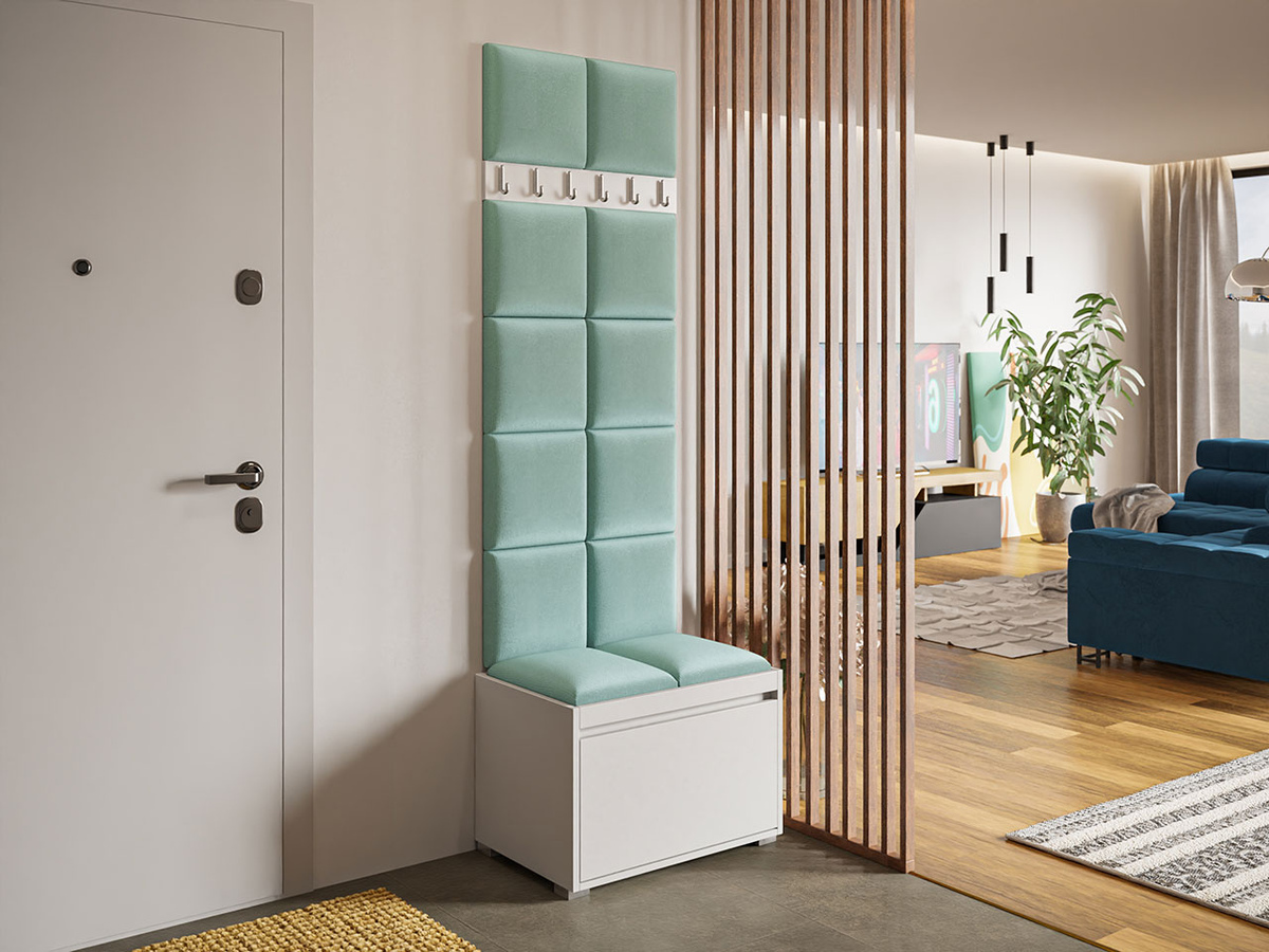 Set arredo da corridoio Comfivo Pinus VII (Bianco + Manila 11)