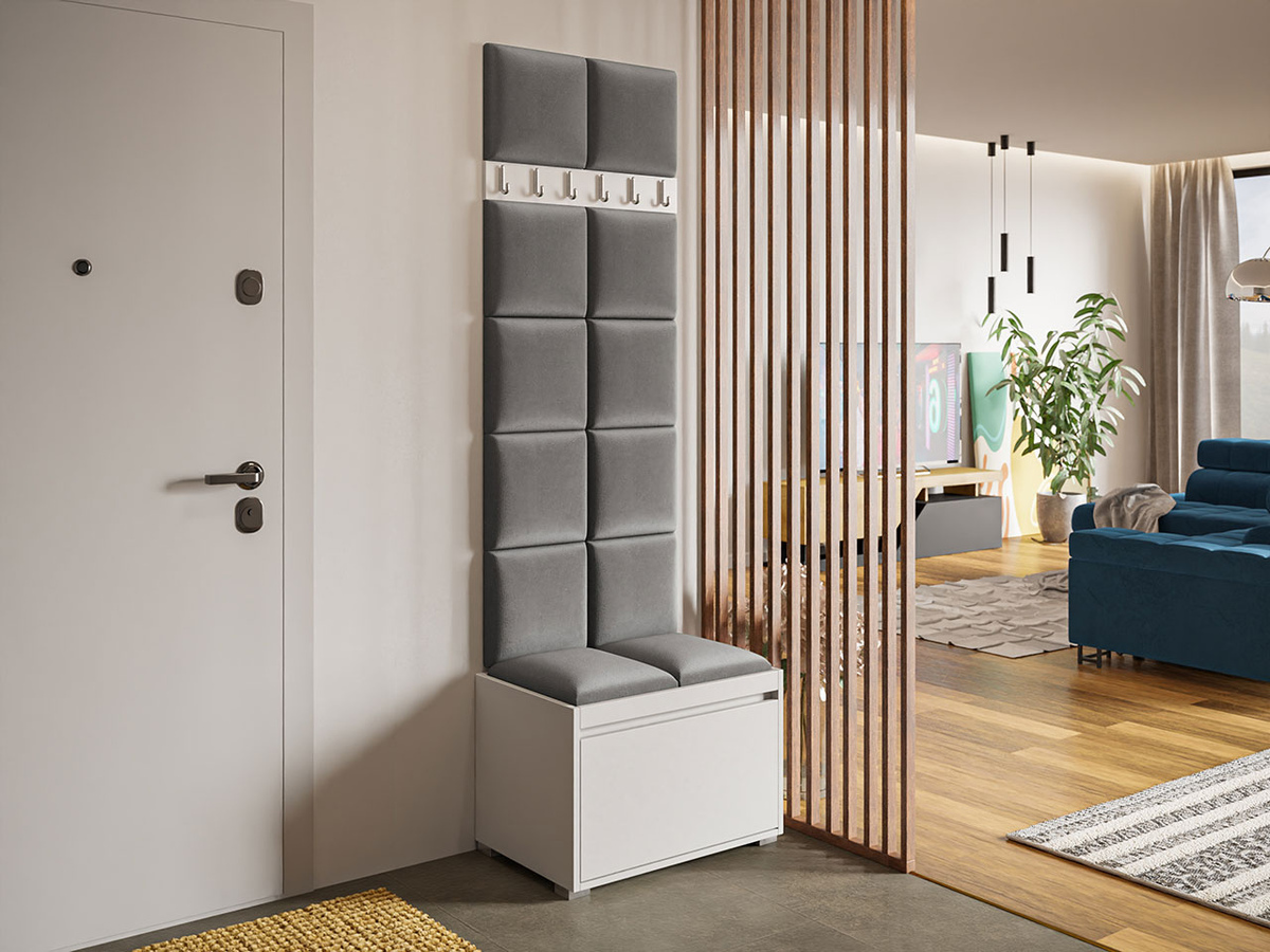 Set arredo da corridoio Comfivo Pinus VII (Bianco + Manila 16)