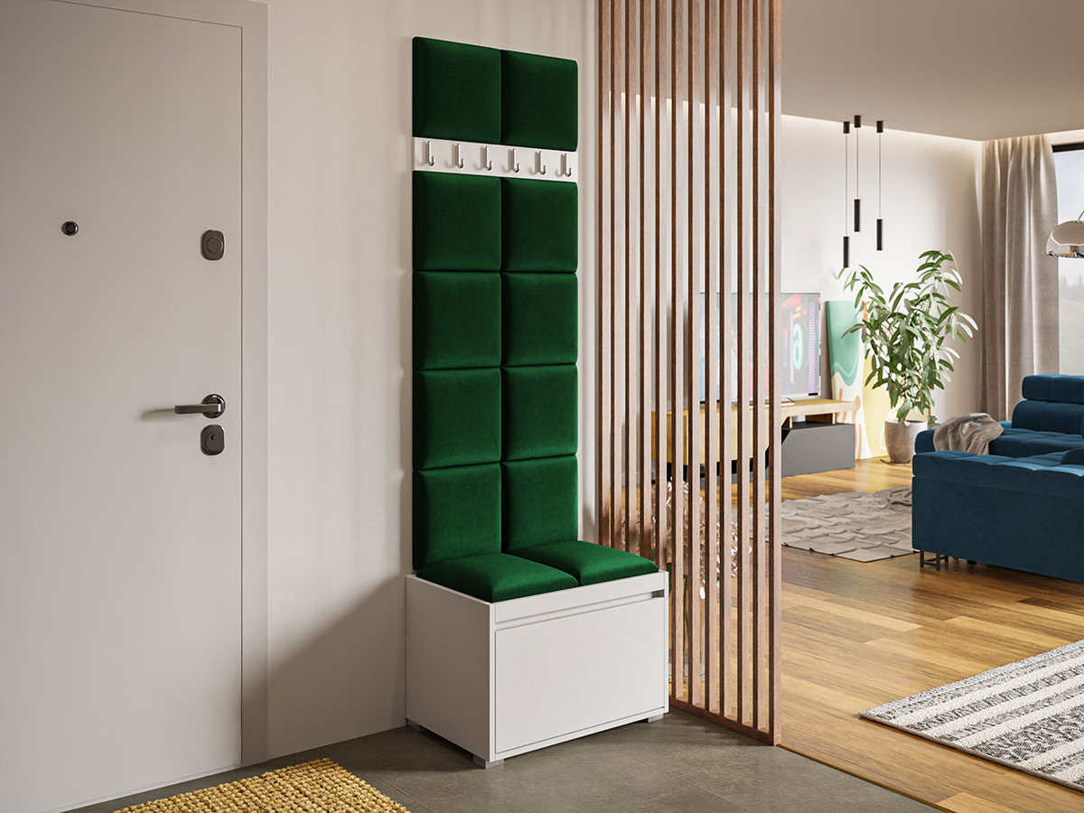 Set arredo da corridoio Comfivo Pinus VII (Bianco + Manila 35)