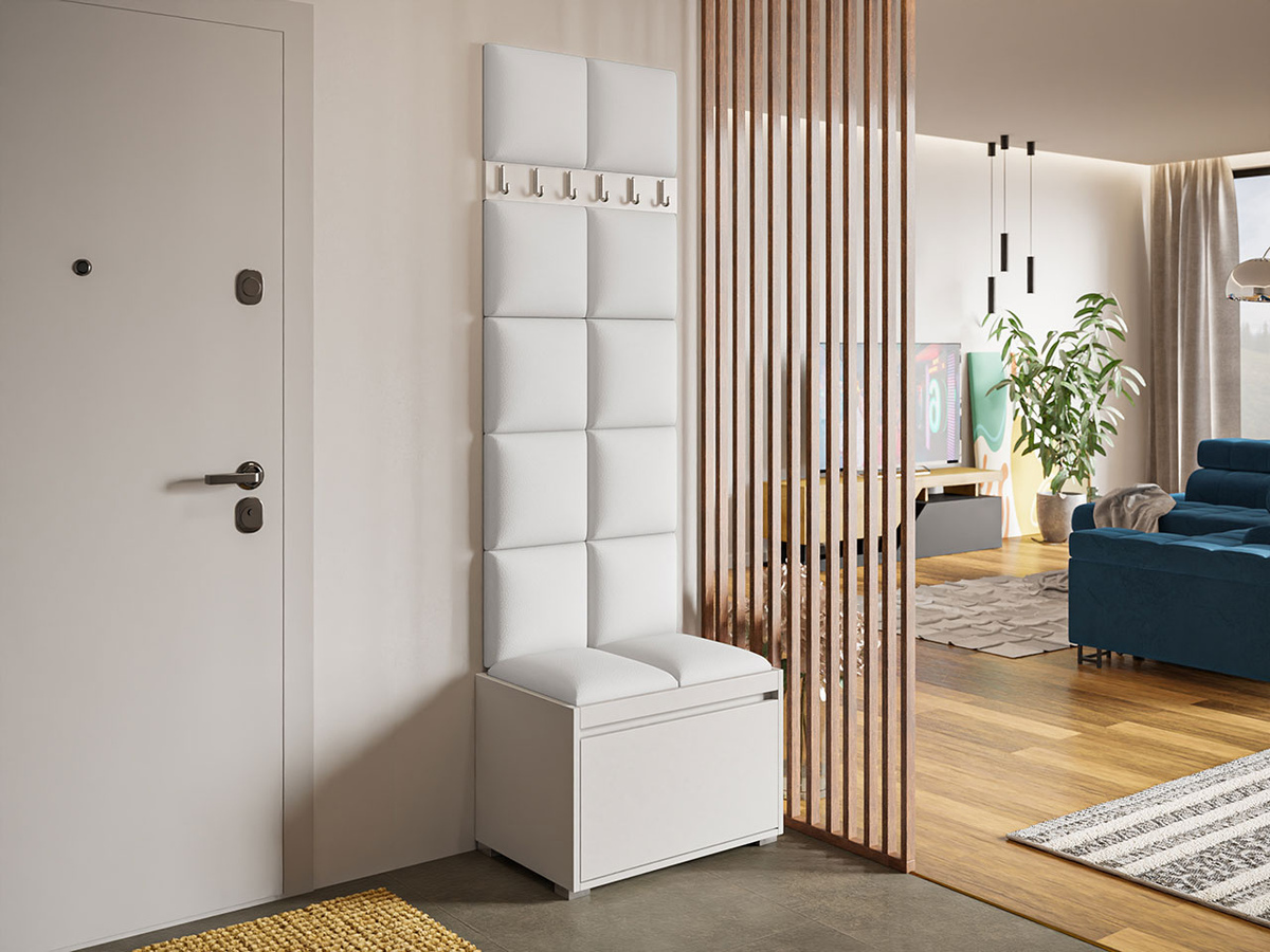 Set arredo da corridoio Comfivo Pinus VII (Bianco + Soft 017)