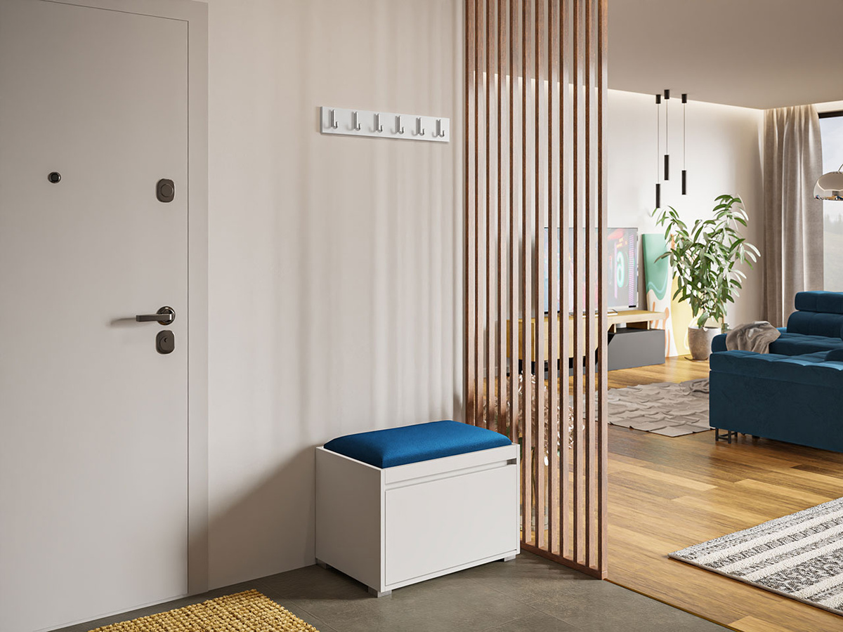 Set arredo da corridoio Comfivo Pinus VIII (Bianco + Manila 26)