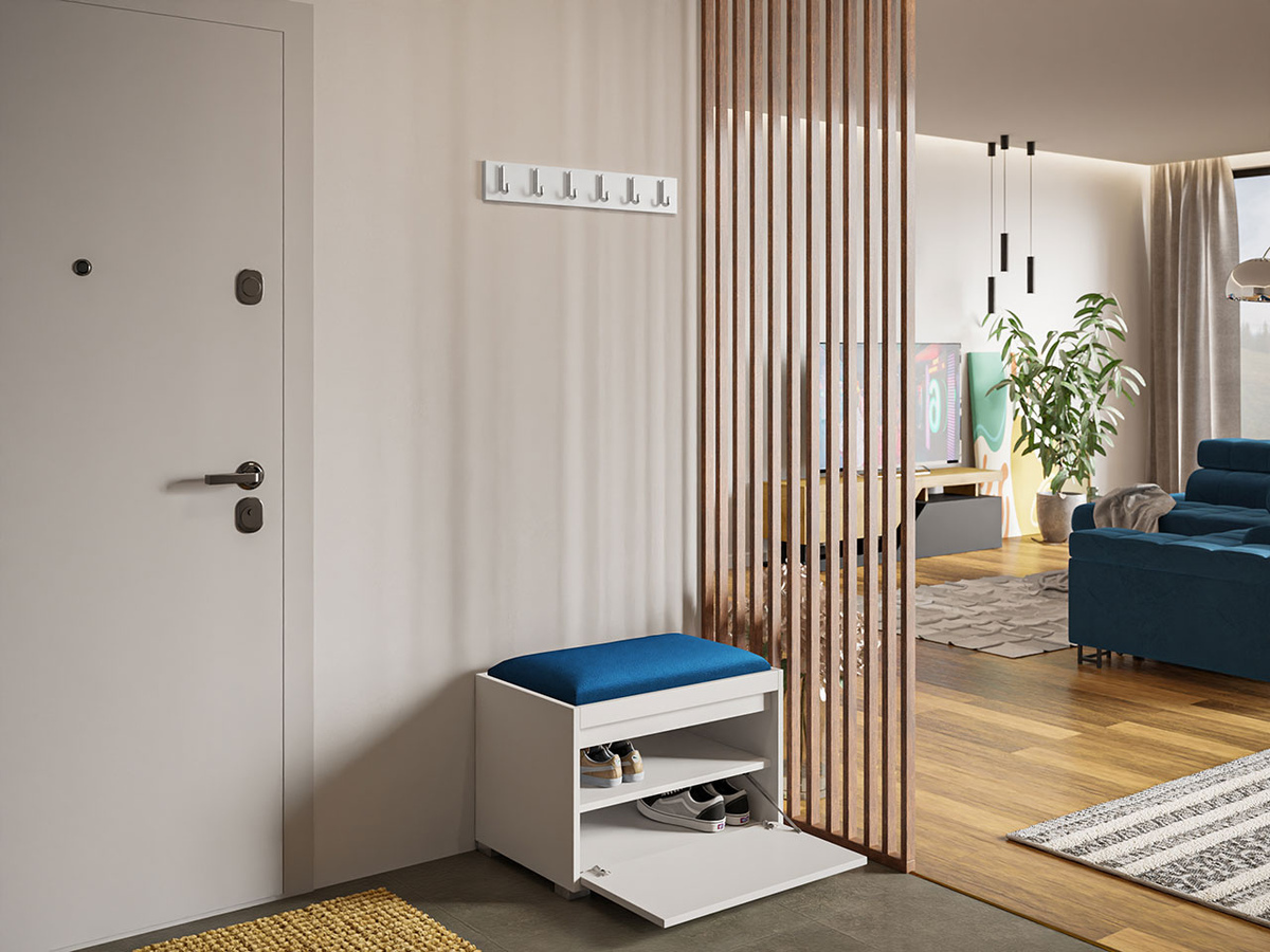 Set arredo da corridoio Comfivo Pinus VIII (Bianco + Manila 26)