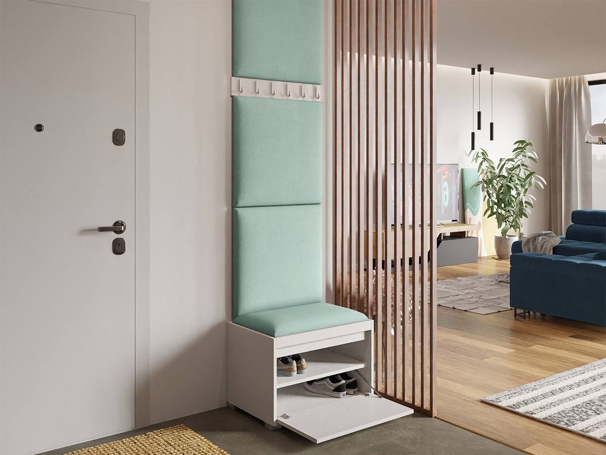 Set arredo da corridoio Comfivo Pinus IX (Bianco + Manila 11)
