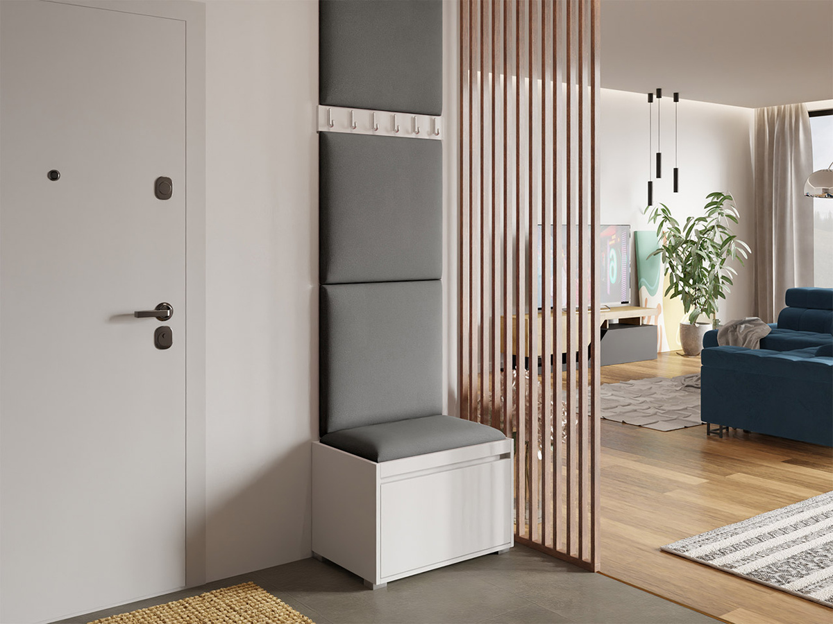 Set arredo da corridoio Comfivo Pinus IX (Bianco + Manila 16)
