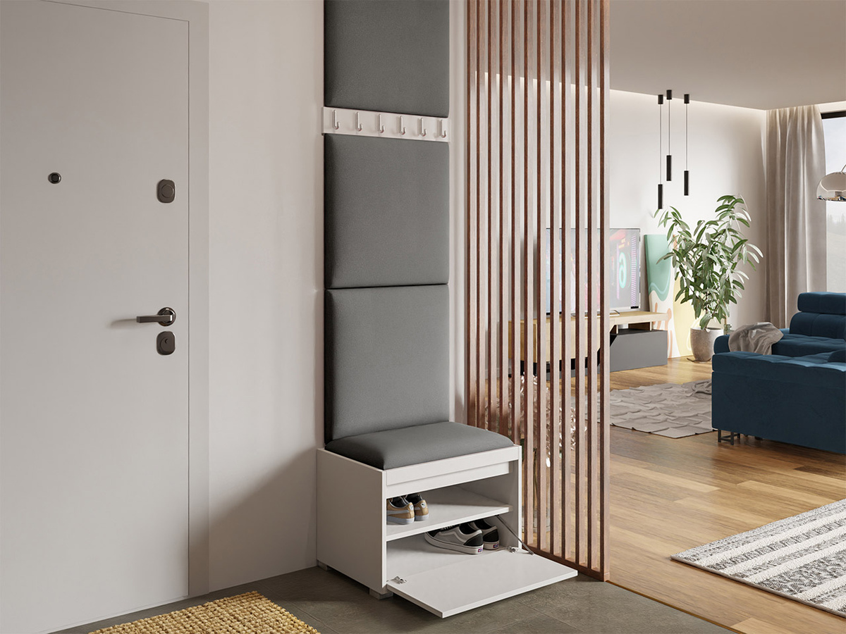 Set arredo da corridoio Comfivo Pinus IX (Bianco + Manila 16)