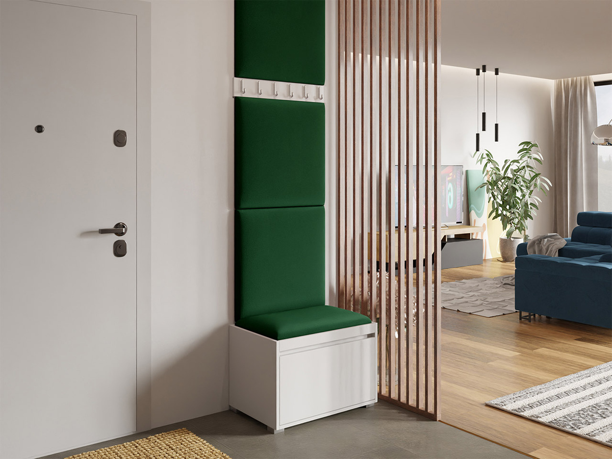 Set arredo da corridoio Comfivo Pinus IX (Bianco + Manila 35)