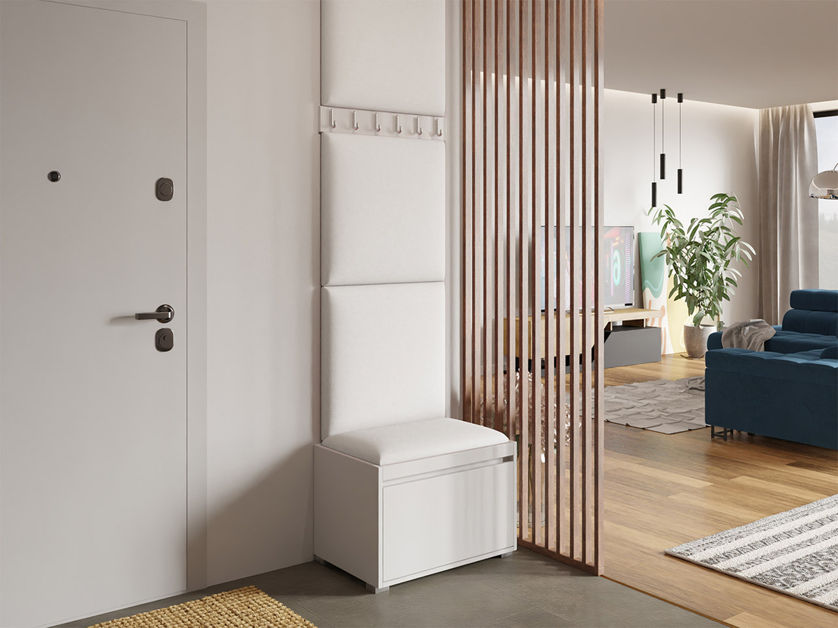 Set arredo da corridoio Comfivo Pinus IX (Bianco + Soft 017)