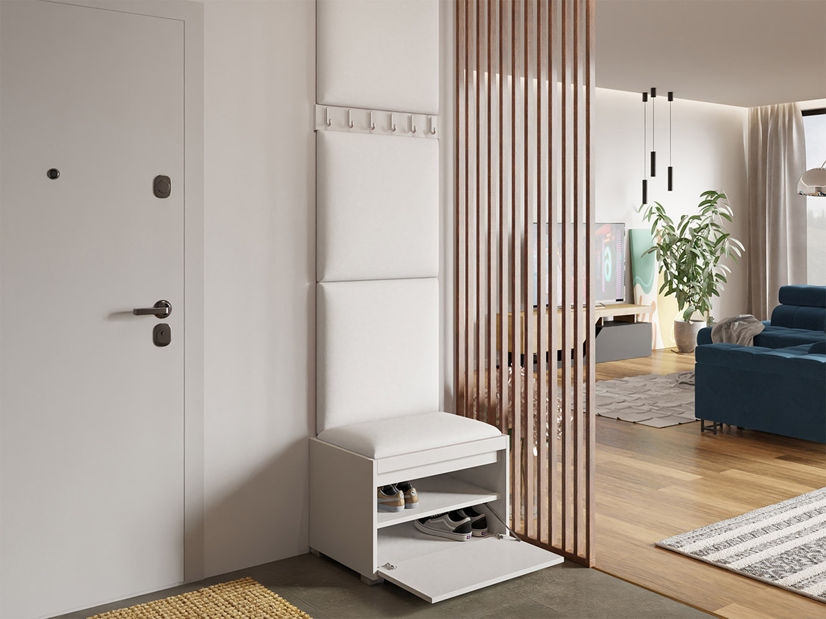 Set arredo da corridoio Comfivo Pinus IX (Bianco + Soft 017)