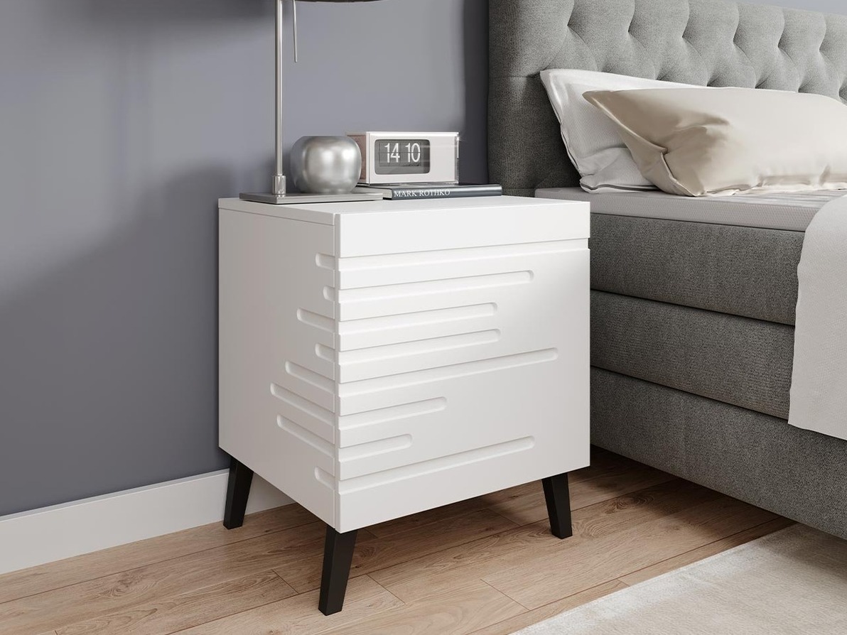 Set di comodini Charlotte 141 (Bianco)