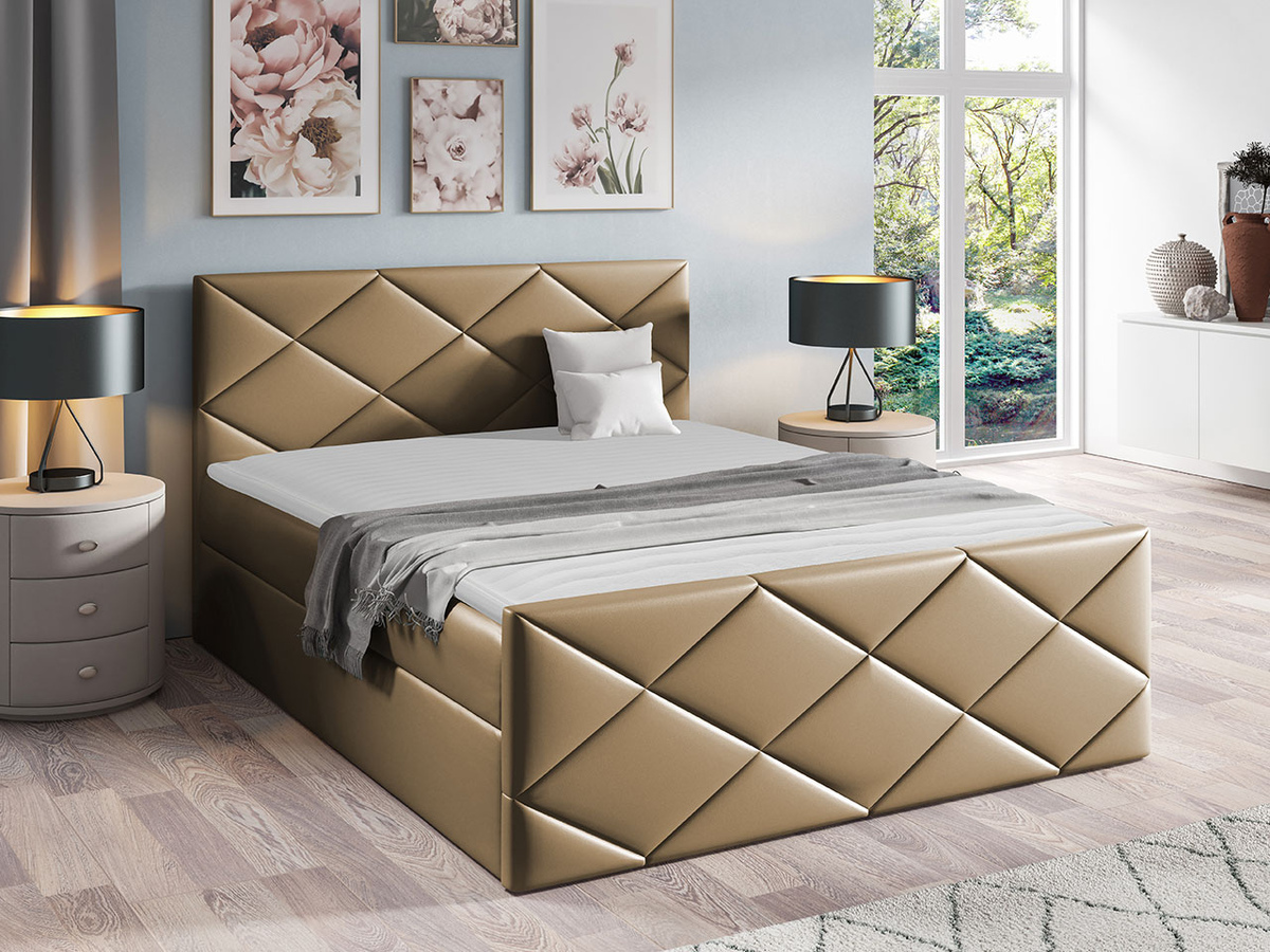 Letto continentale Mons (Morbido 034)