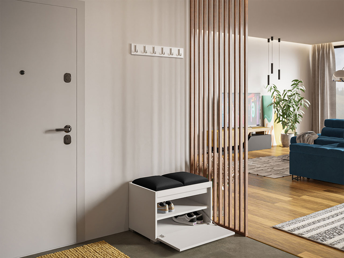 Set arredo da corridoio Comfivo Pinus VI (Bianco + Manila 18)