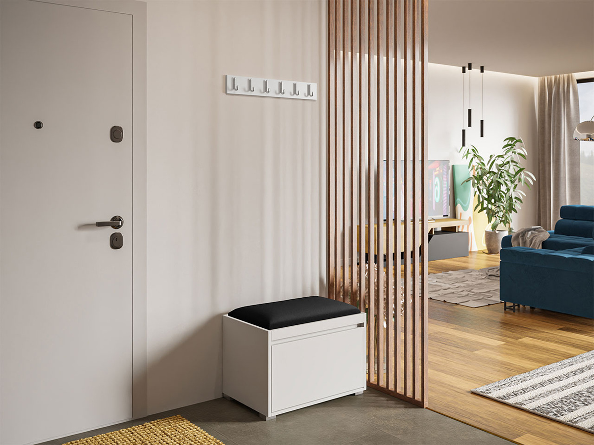 Set arredo da corridoio Comfivo Pinus VIII (Bianco + Manila 18)