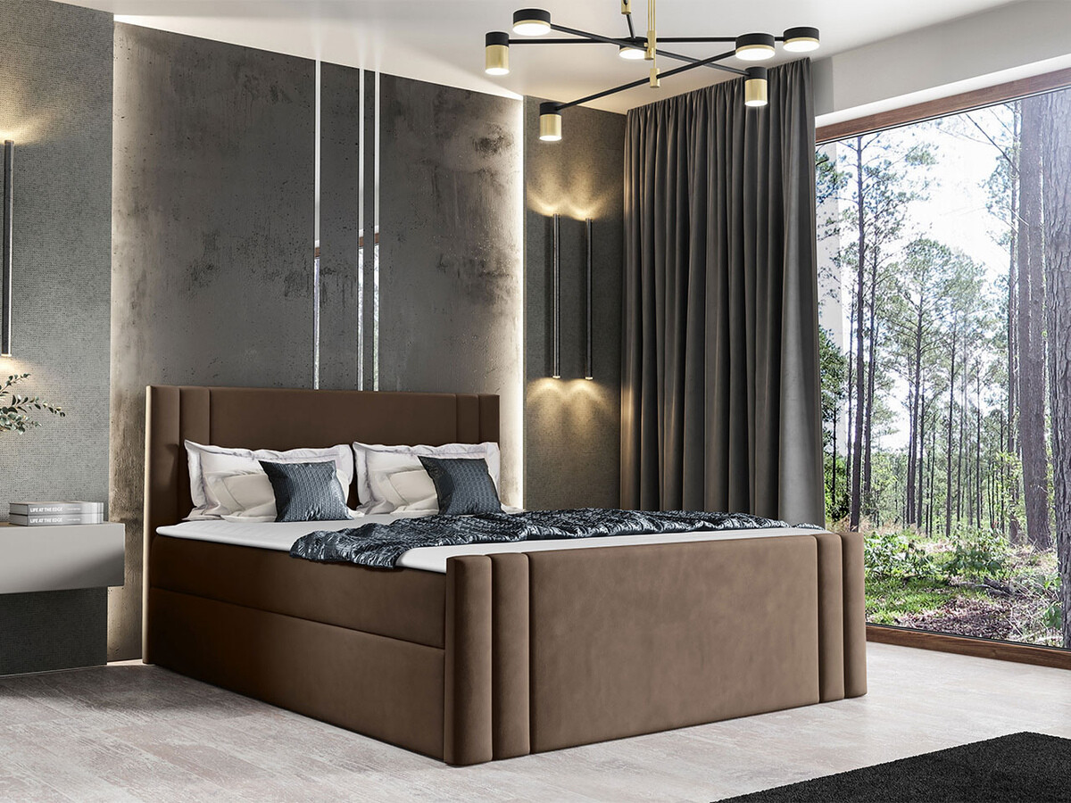 Letto continentale Mel (Amor Velvet 4301)