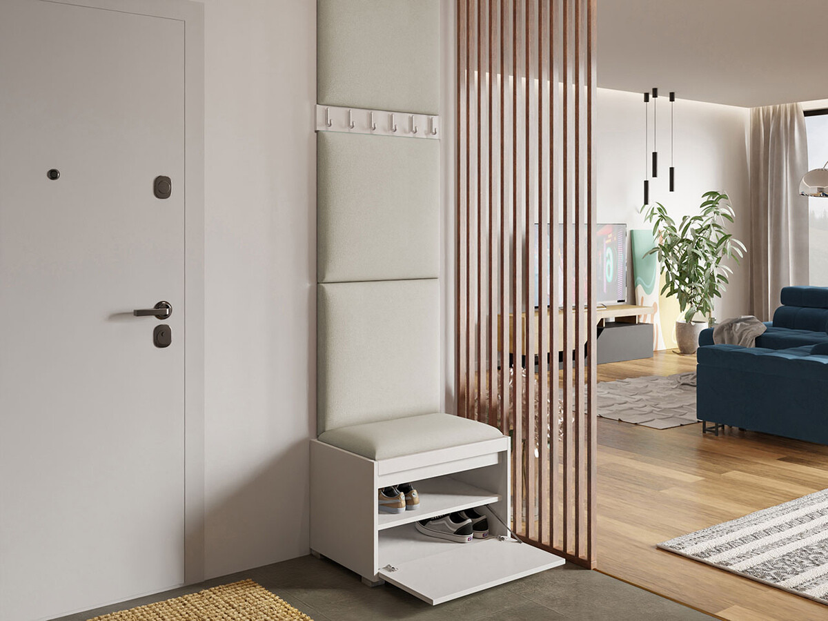 Set arredo da corridoio Comfivo Pinus IX (Bianco + Manila 02)