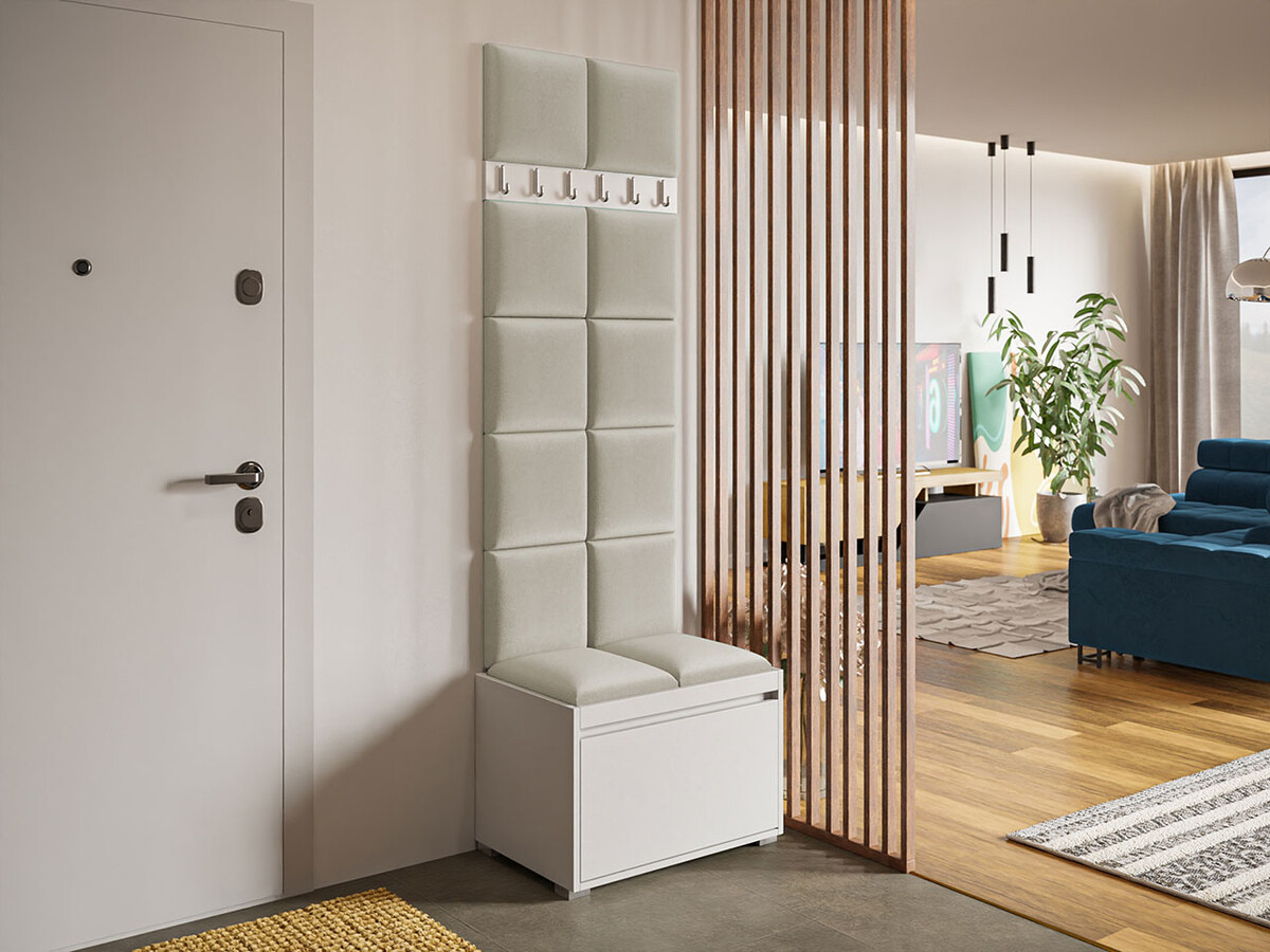 Set arredo da corridoio Comfivo Pinus VII (Bianco + Manila 02)