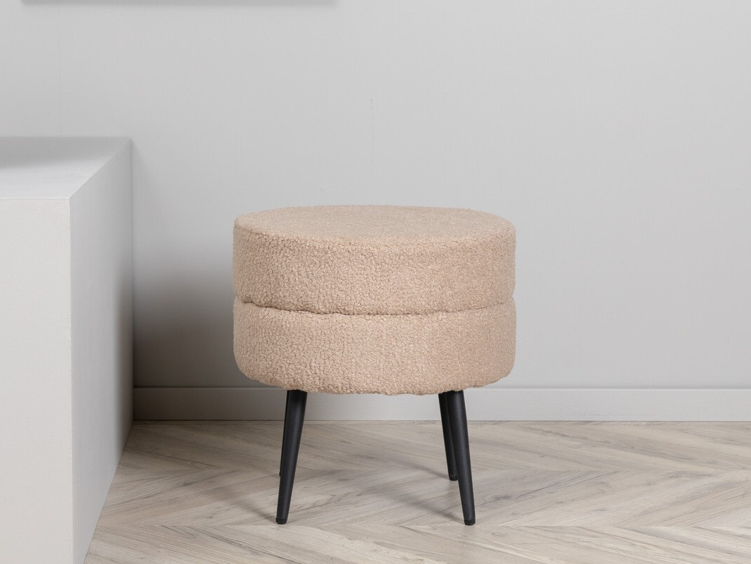 Pouf Dallas 2945 (Beige + Nero)