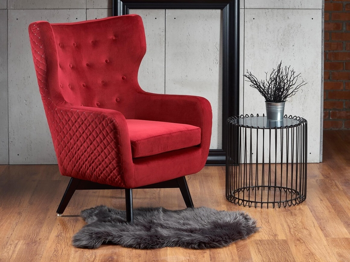 Poltrona Houston 836 (Rosso + Nero)