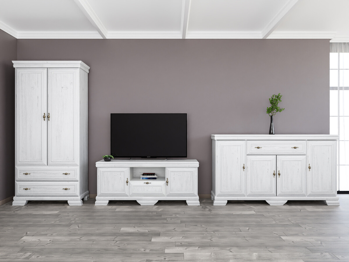 Parete attrezzata Salmeru 107 (Pino di Anderson)