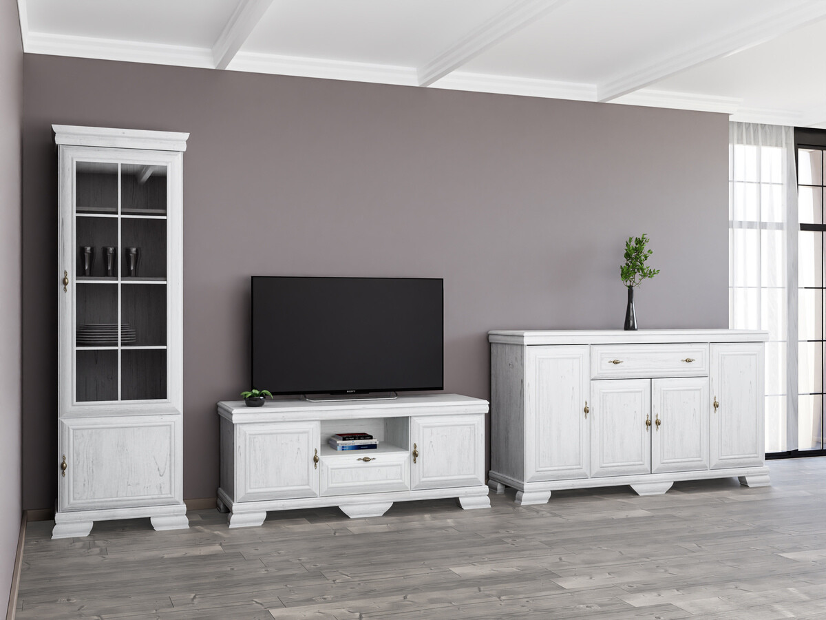 Parete attrezzata Salmeru 108 (Pino di Anderson)