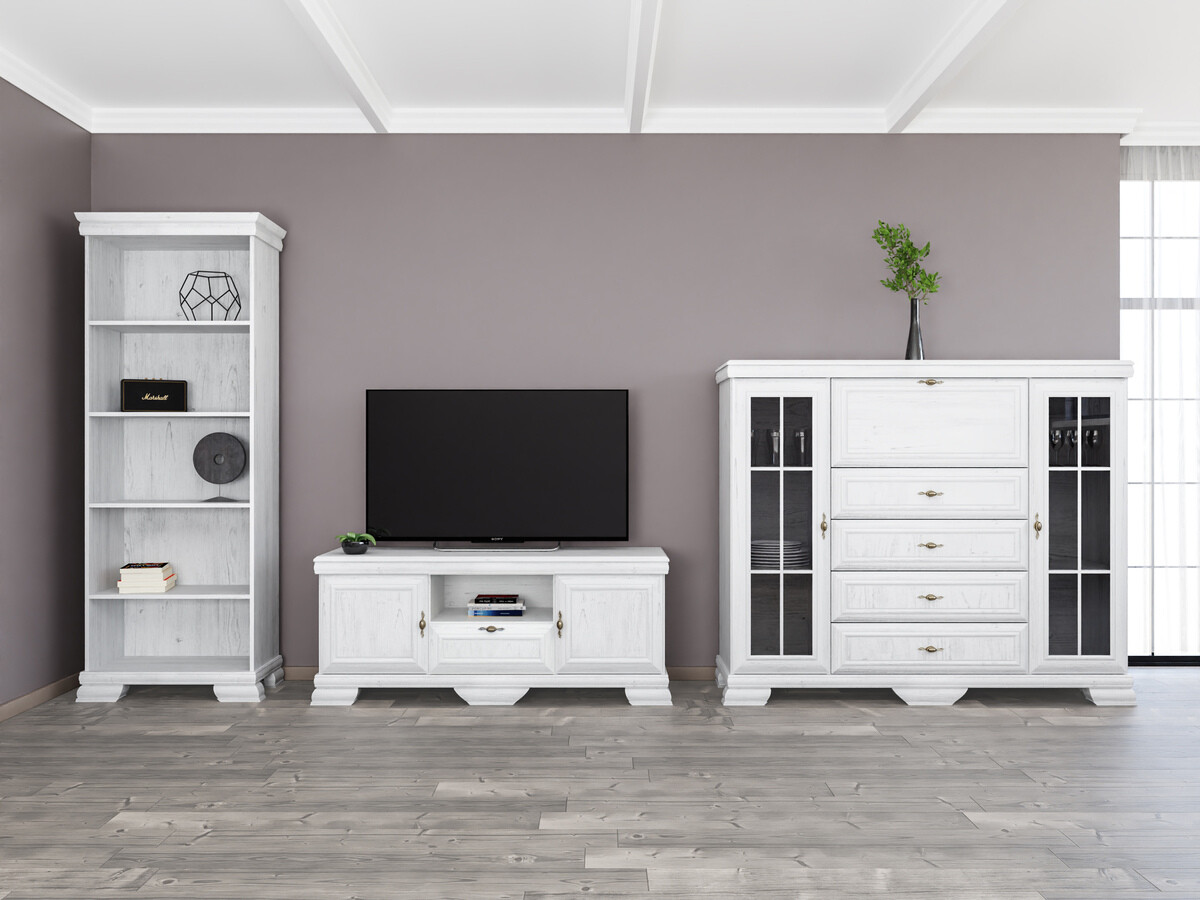 Parete attrezzata Salmeru 109 (Pino di Anderson)