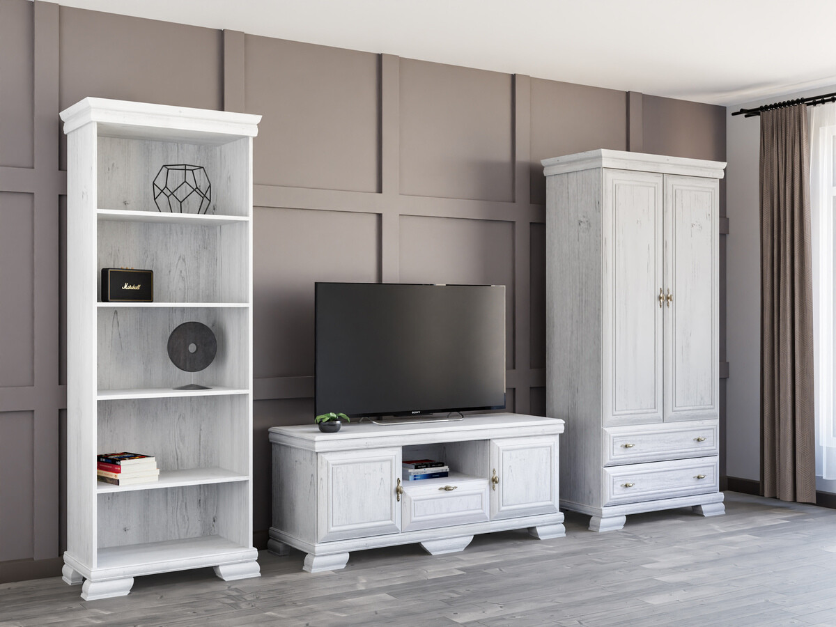 Parete attrezzata Salmeru 110 (Pino di Anderson)