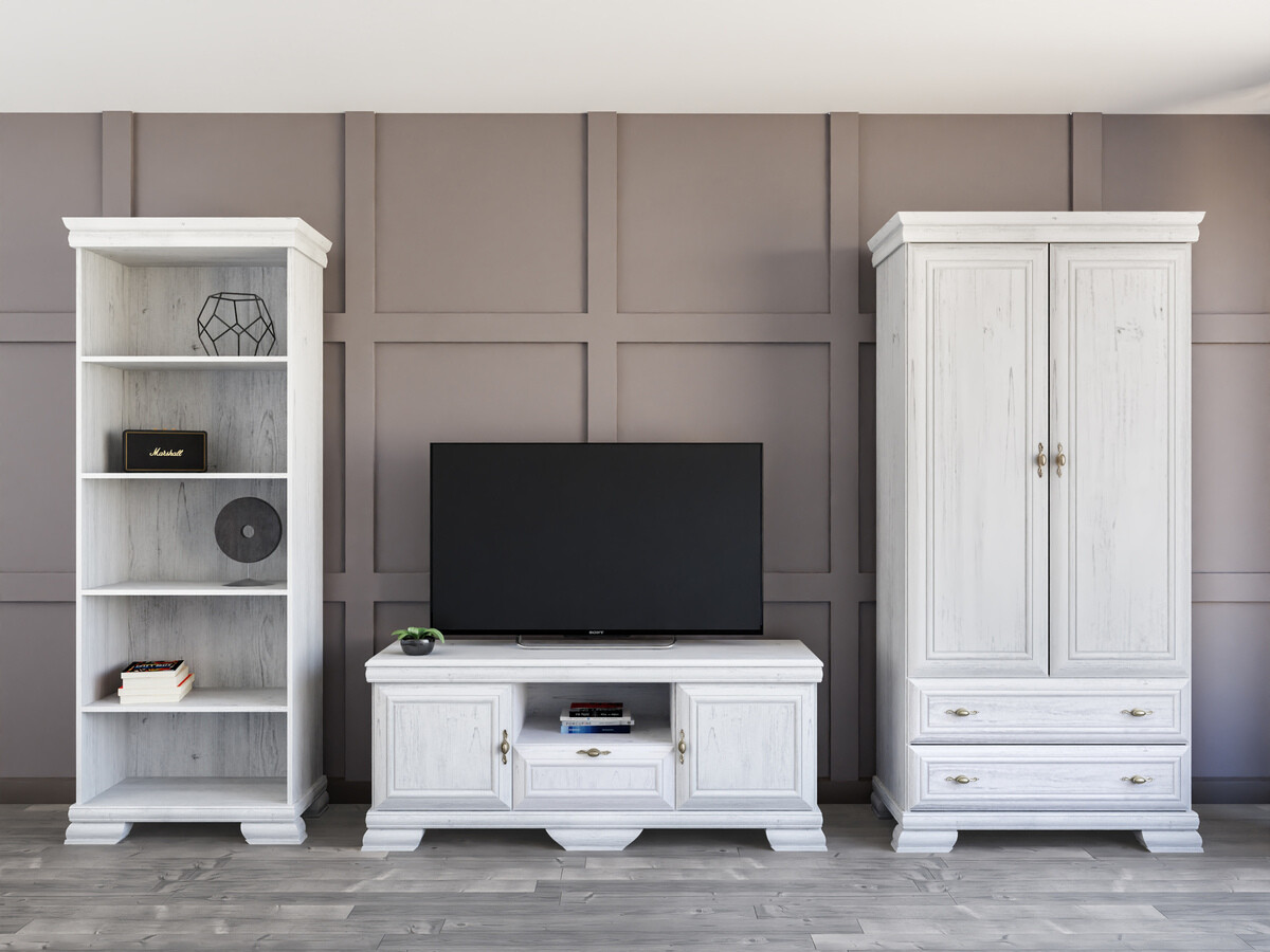 Parete attrezzata Salmeru 110 (Pino di Anderson)