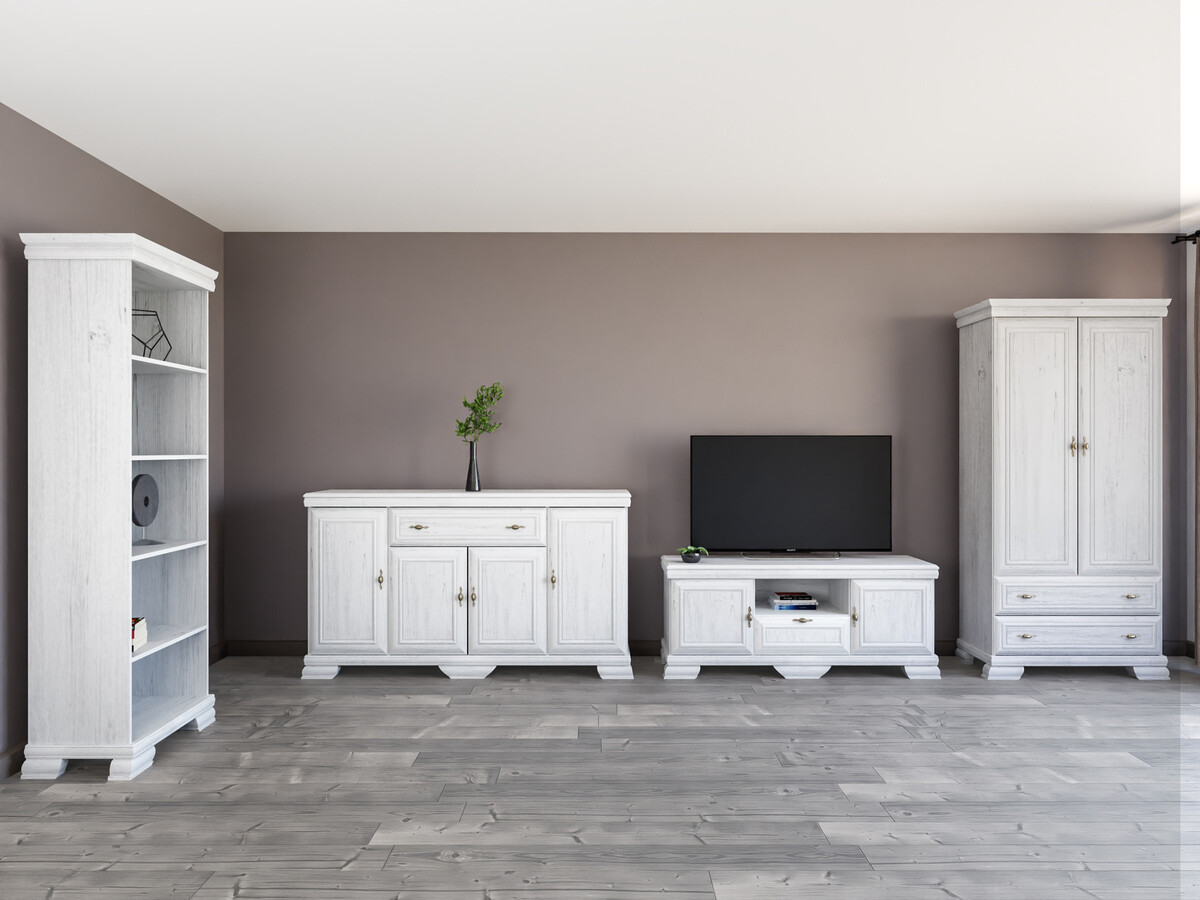 Parete attrezzata Salmeru 111 (Pino di Anderson)