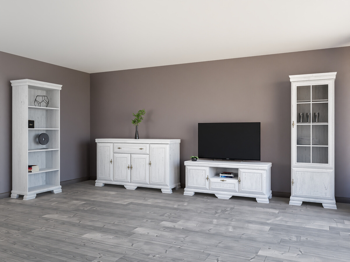 Parete attrezzata Salmeru 113 (Pino di Anderson)