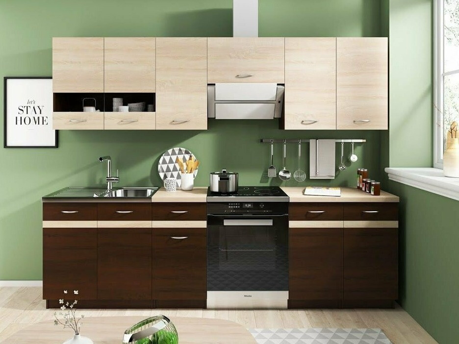 Set da cucina modulare Eli Dark 113