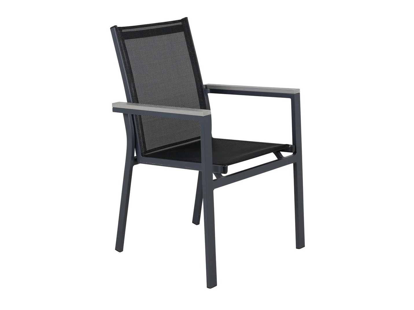 Sedia per esterni Dallas 2775 (Nero + Grigio)