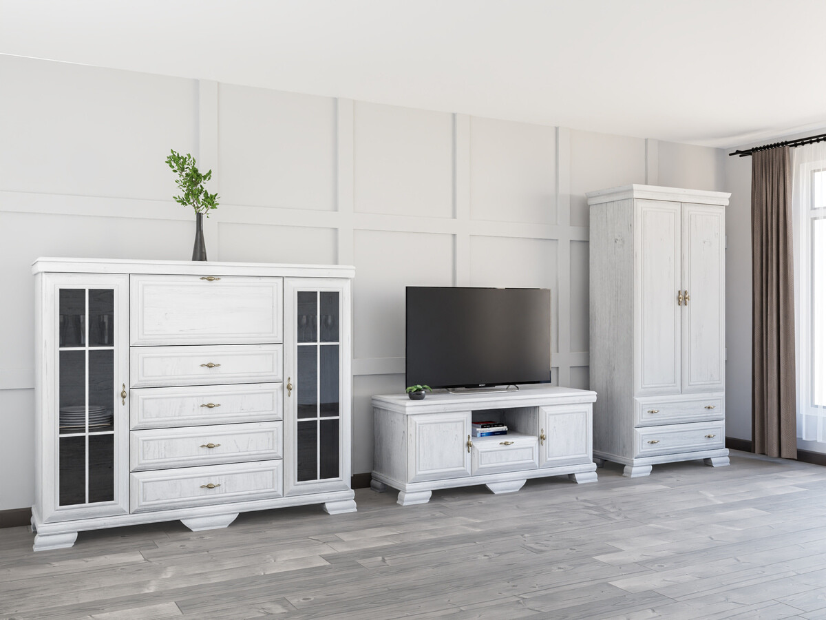 Parete attrezzata Salmeru 114 (Pino di Anderson)