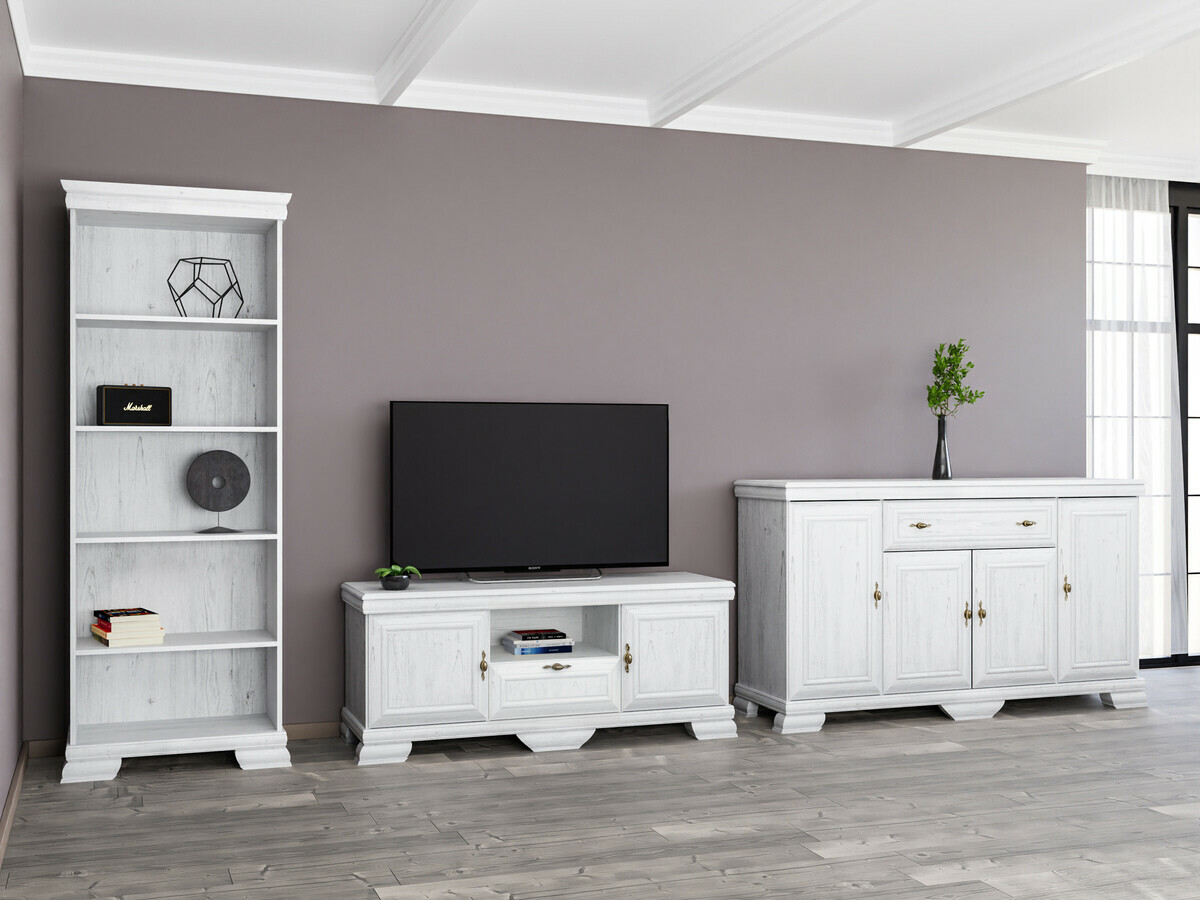 Parete attrezzata Salmeru 106 (Pino di Anderson)