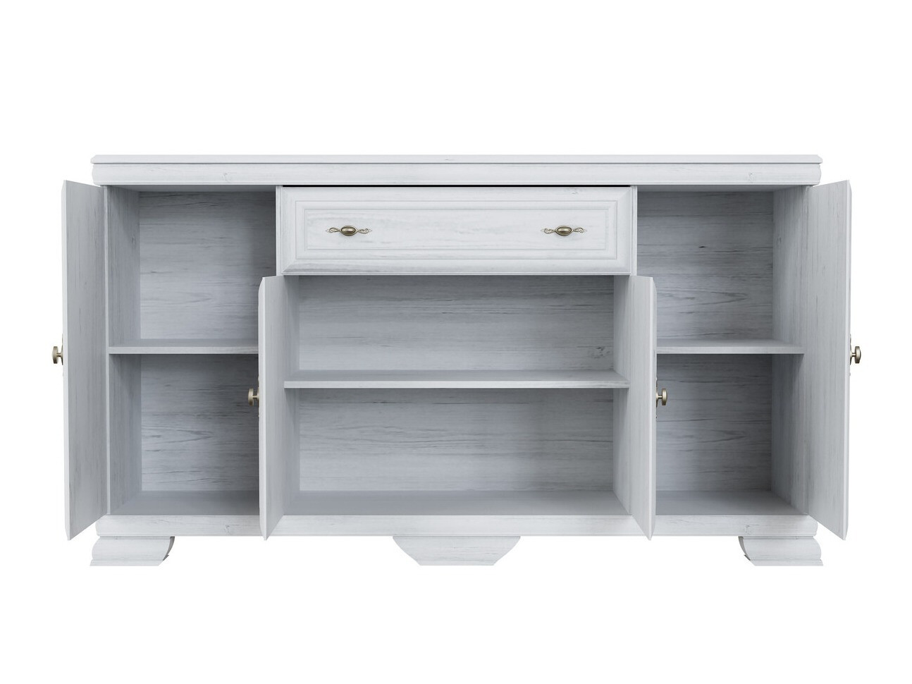 Parete attrezzata Salmeru 107 (Pino di Anderson)