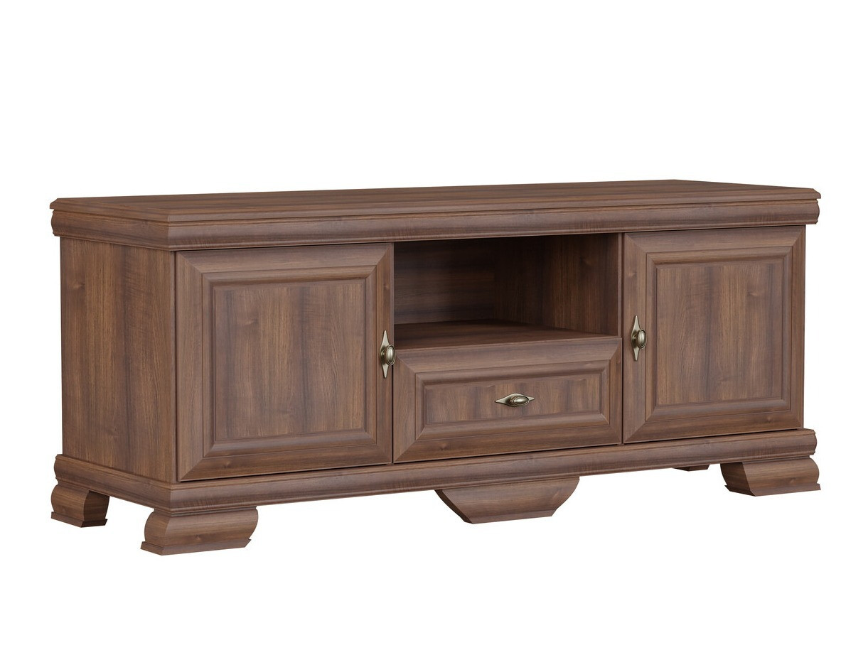 Parete attrezzata Salmeru 108 (Samoa King Noce)